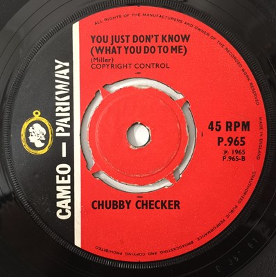 Lot 11 - CHUBBY CHECKER - YOU JUST DON'T KNOW (WHAT YOU DO TO ME) 7" (P.965)
