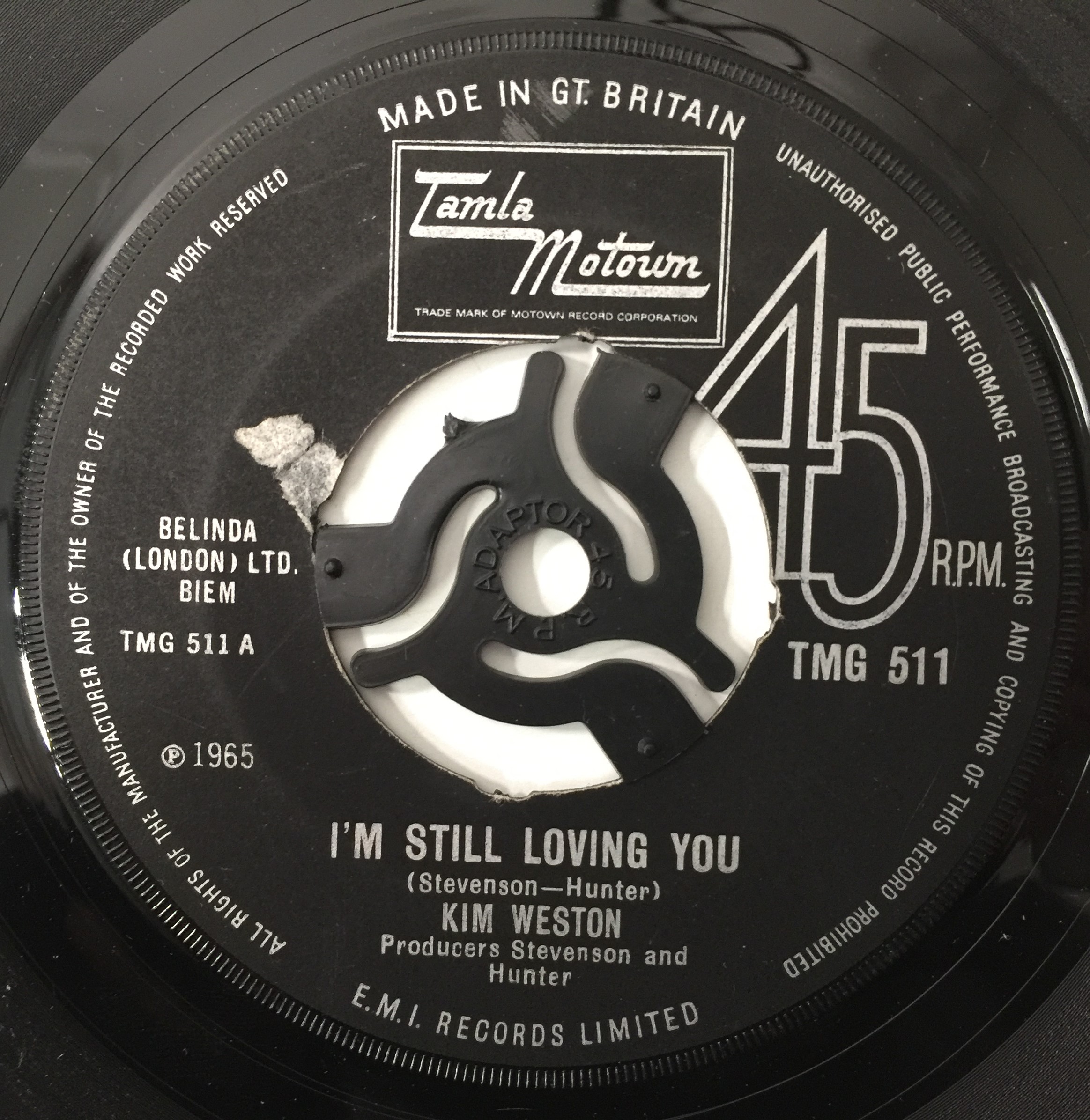 Lot 18 - KIM WESTON - I'M STILL LOVING YOU 7