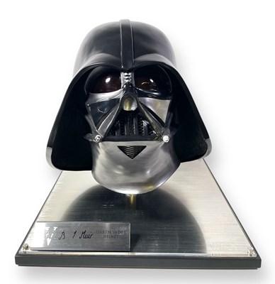 Lot 226 - BRIAN MUIR SIGNED STAR WARS, A NEW HOPE -  DARTH VADER FULL SCALE REPLICA HELMET - EFX LEGEND EDITION.