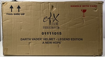 Lot 226 - BRIAN MUIR SIGNED STAR WARS, A NEW HOPE -  DARTH VADER FULL SCALE REPLICA HELMET - EFX LEGEND EDITION.