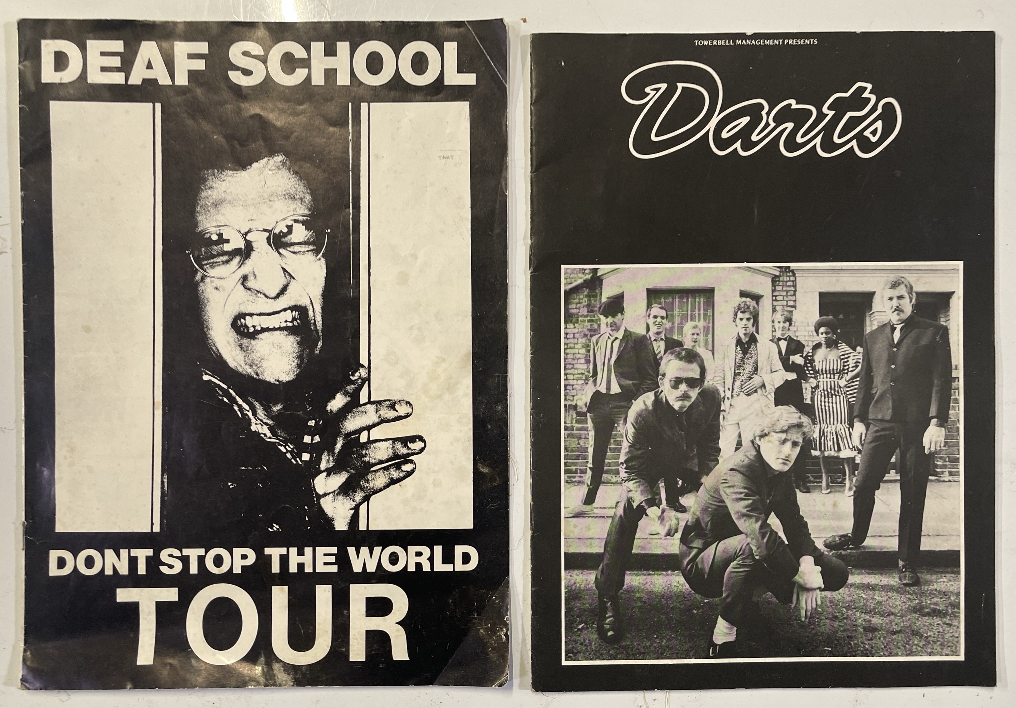 Deaf Notes Concert Lot 142 - DEAF SCHOOL - ORIGINAL ERIC'S LIVERPOOL