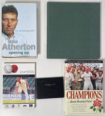 Lot 294 - CRICKET AUTOGRAPHS.