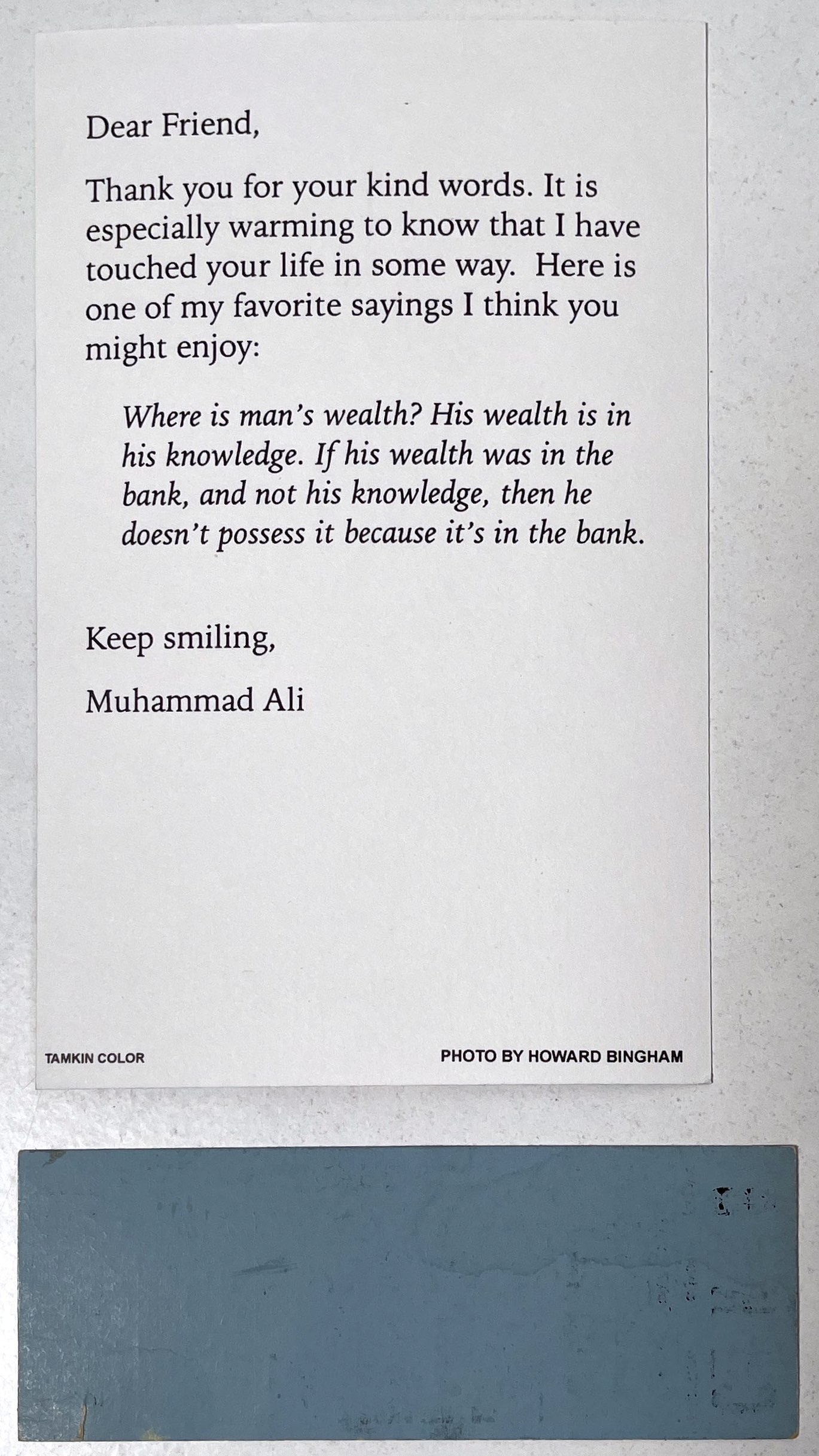 Lot 303 - MUHAMMED ALI/ CASSIUS CLAY ORIGINAL TICKET