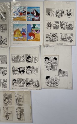 Lot 45 - ORIGINAL COMIC ART - 'PLAYHOUR' C 1980S.
