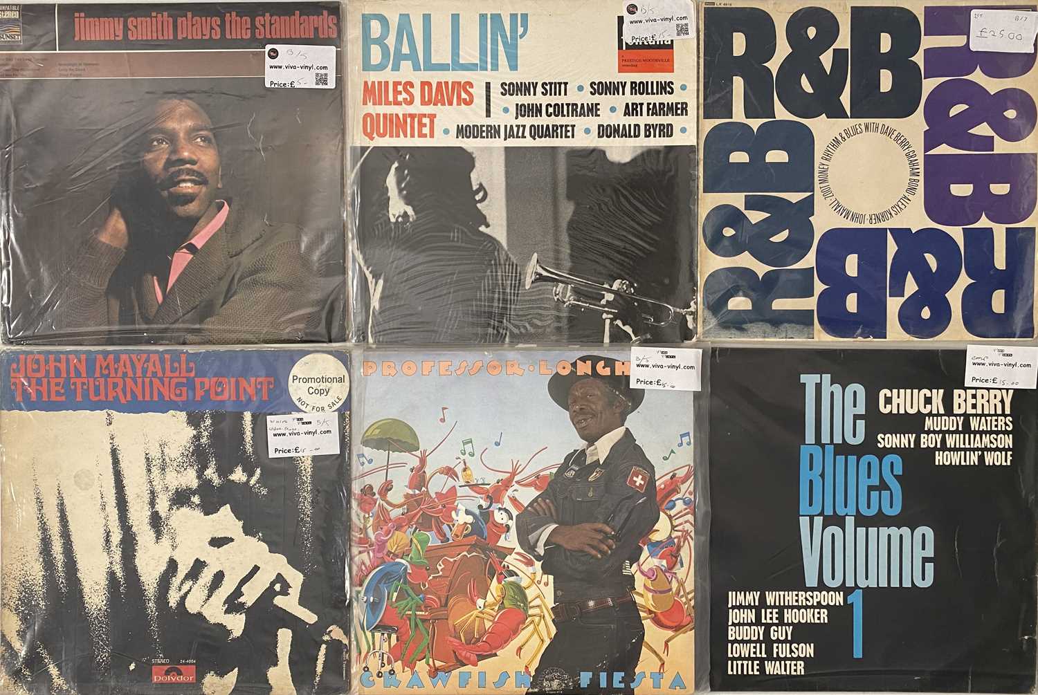 Lot 38 - BLUES/ SOUL/ JAZZ - LP COLLECTION