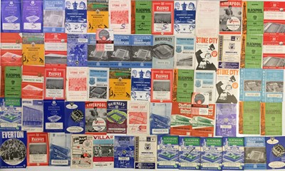 Lot 350 - FOOTBALL MEMORABILIA - MANCHESTER UNITED - 100+ C 1960S AWAY PROGRAMMES.