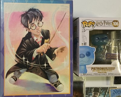 Lot 213 - HARRY POTTER - COLLECTABLES INC ORGINAL PREMIERE PRESS PHOTOS/ RADCLIFFE & WATSON SIGNED PHOTO.