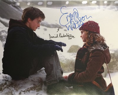 Lot 213 - HARRY POTTER - COLLECTABLES INC ORGINAL PREMIERE PRESS PHOTOS/ RADCLIFFE & WATSON SIGNED PHOTO.