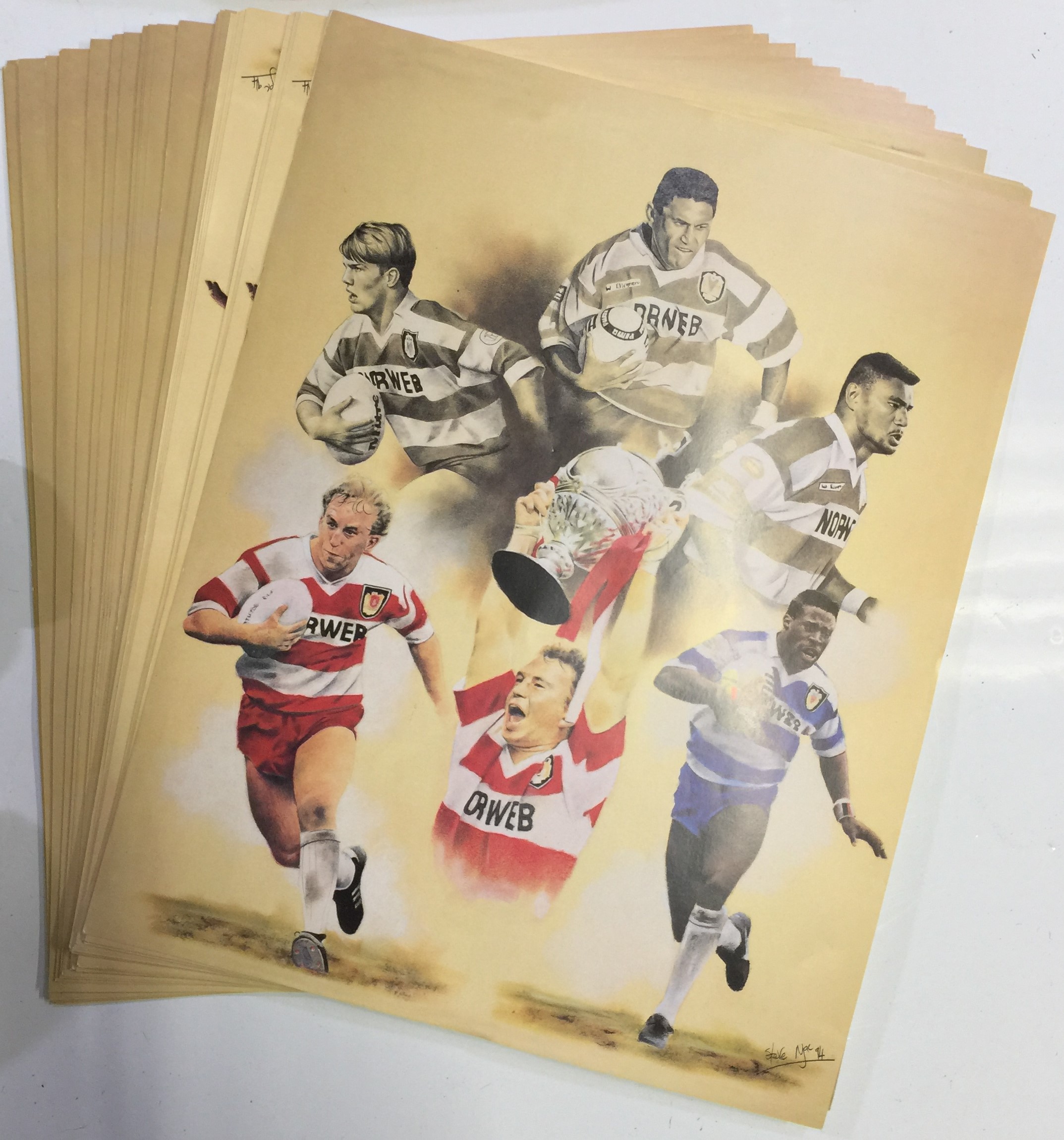 Lot 301 - SPORTING MEMORABILIA INC RUGBY / LONDON 2012