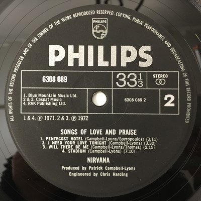 Lot 83 - NIRVANA - SONGS OF LOVE AND PRAISE LP (UK PHILIPS - 6308 089)