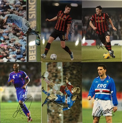 Lot 363 - FOOTBALL MEMORABILIA - MANCHESTER CITY SIGNED PHOTOS INC LEGENDS.