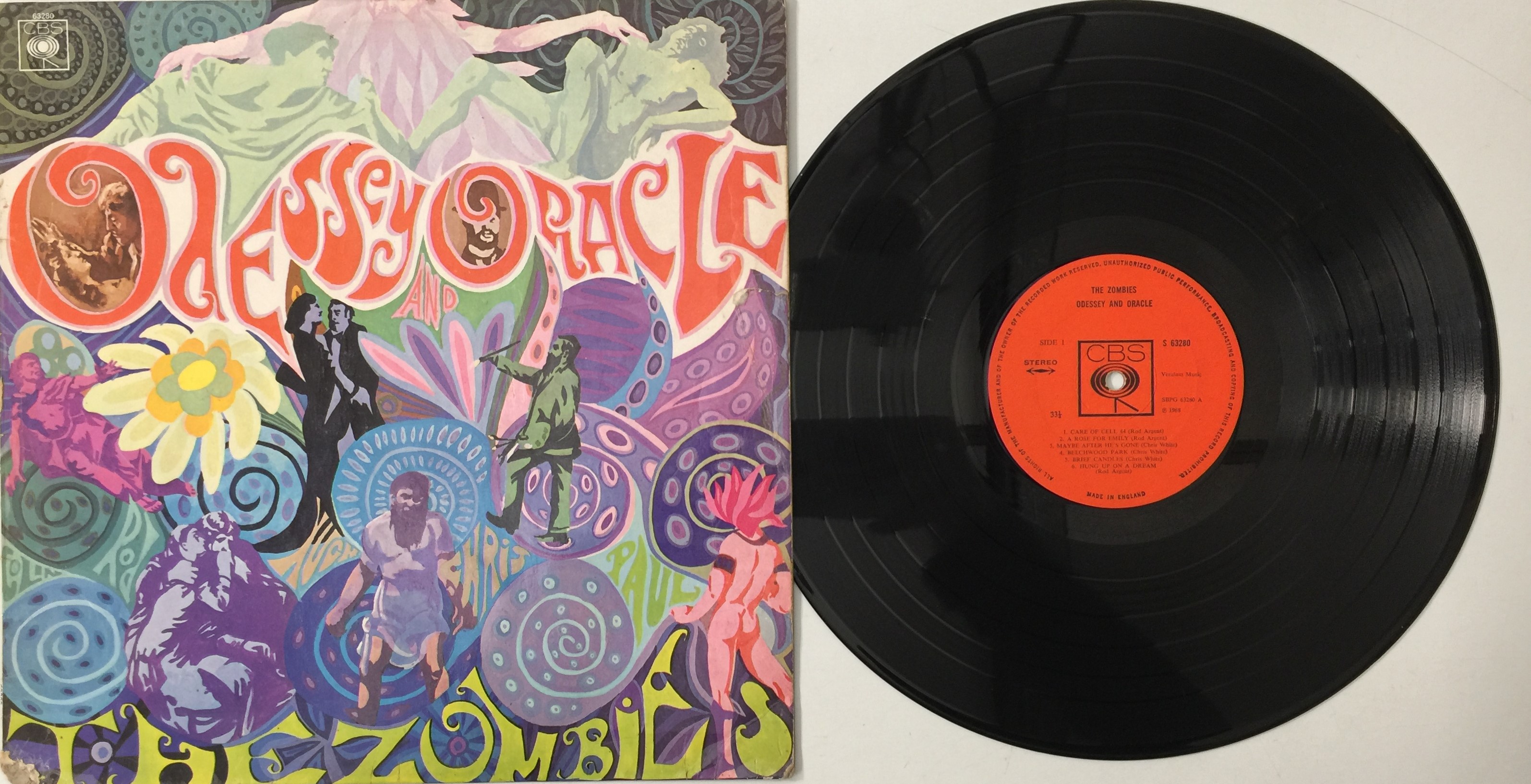 The Zombies Odessey &amp; Oracle レコード LP The Zombies – Odessey And Oracle – Vinyl (LP, Reissue
