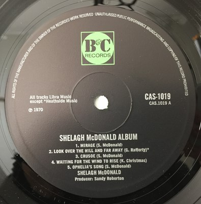 Lot 87 - SHELAGH MCDONALD - SHELAGH MCDONALD ALBUM (UK FOLK - B&C RECORDS - CAS-1019)