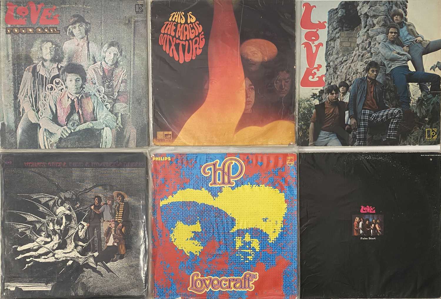 Lot 90 - PSYCH/ FOLK - ROCK LP PACK