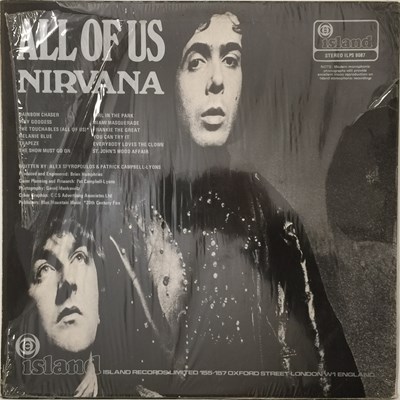 Lot 92 - NIRVANA - ALL OF US LP (UK FIRST PRESS - PINK ISLAND - ILPS 9087)