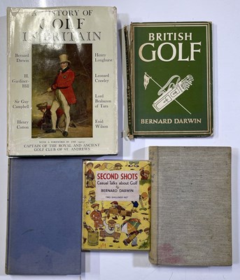 Lot 235 - COLLECTABLE GOLF BOOKS INC BERNARD DARWIN.