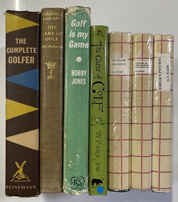 Lot 237 - COLLECTABLE GOLFING BOOKS.