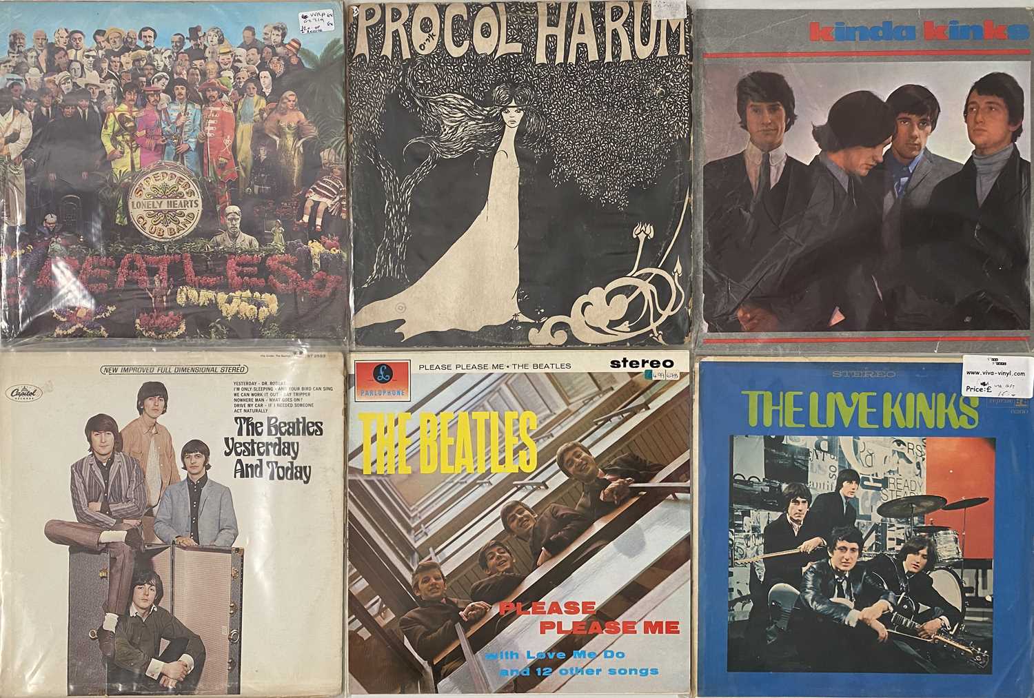 Lot 100 - 60s ROCK & POP - LP COLLECTION