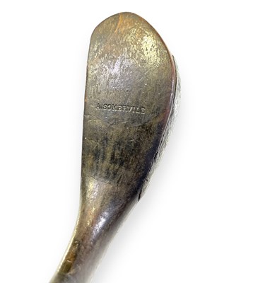 Lot 267 - GOLF - ANDREW SOMERVILLE LONG NOSE PUTTER, C 1880S.