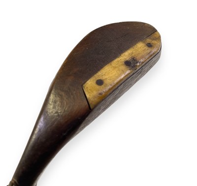 Lot 267 - GOLF - ANDREW SOMERVILLE LONG NOSE PUTTER, C 1880S.