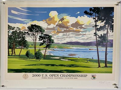 Lot 274 - GOLF MEMORABILIA - LIMITED EDITION PRINTS INC SOME SIGNED - GARY PLAYER.