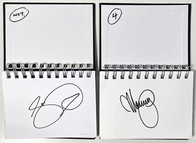 Lot 319 - SPORTING STARS- AUTOGRAPH BOOKS WITH SPORTING STARS INC GOLFERS / FOOTBALLERS / JOCKEYS INC SHANE WARNE.