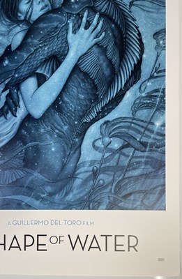 Lot 175 - GUILLERMO DEL TORO - SHAPE OF WATER (2017) - LIMITED EDITION VENICE FILM FESTIVAL ONLY POSTER.