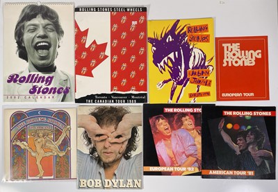 Lot 398 - THE ROLLING STONES – A COLLECTION OF PROGRAMMES AND MEMORABILIA.