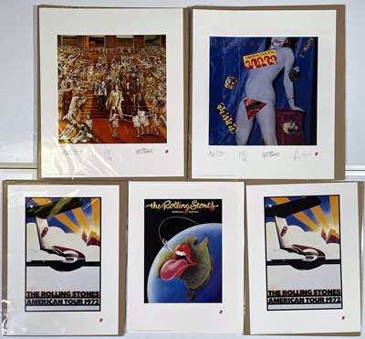 Lot 412 - THE ROLLING STONES - SET OF 1994 PRINTS INC LIMITED EDITION.