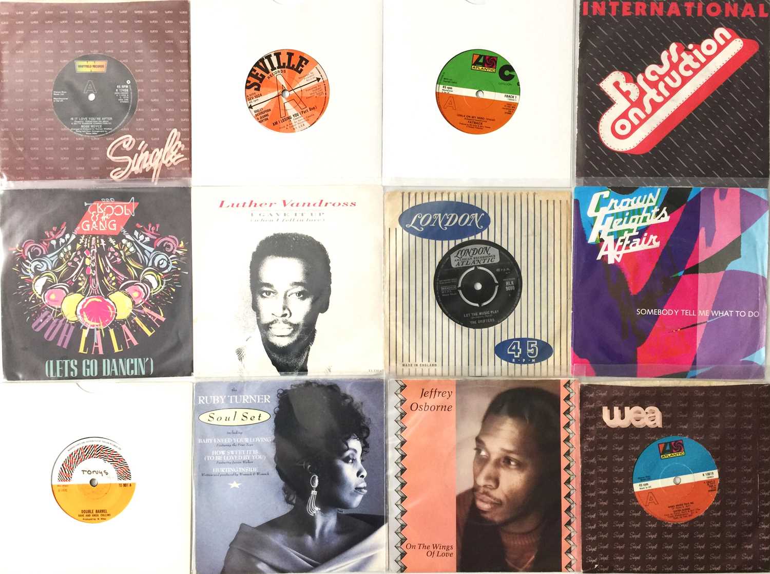 Lot 30 - SOUL/ FUNK/ DISCO - 7" COLLECTION