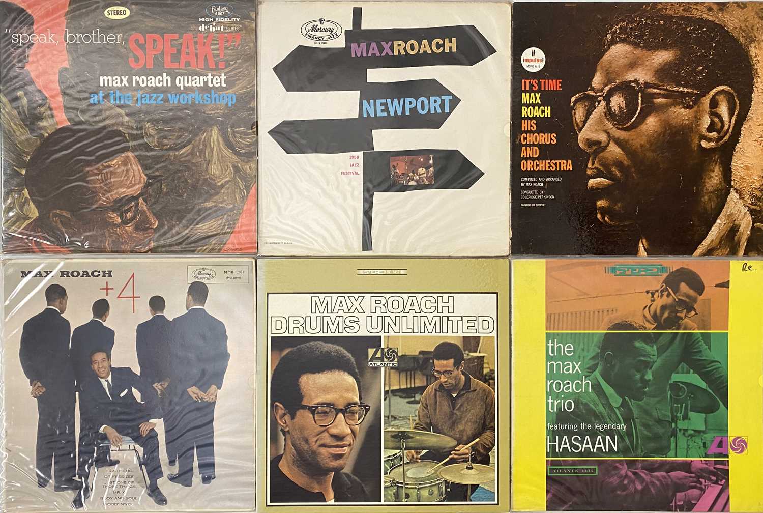 Lot 39 - MAX ROACH/ RANDY WESTON - LP PACK