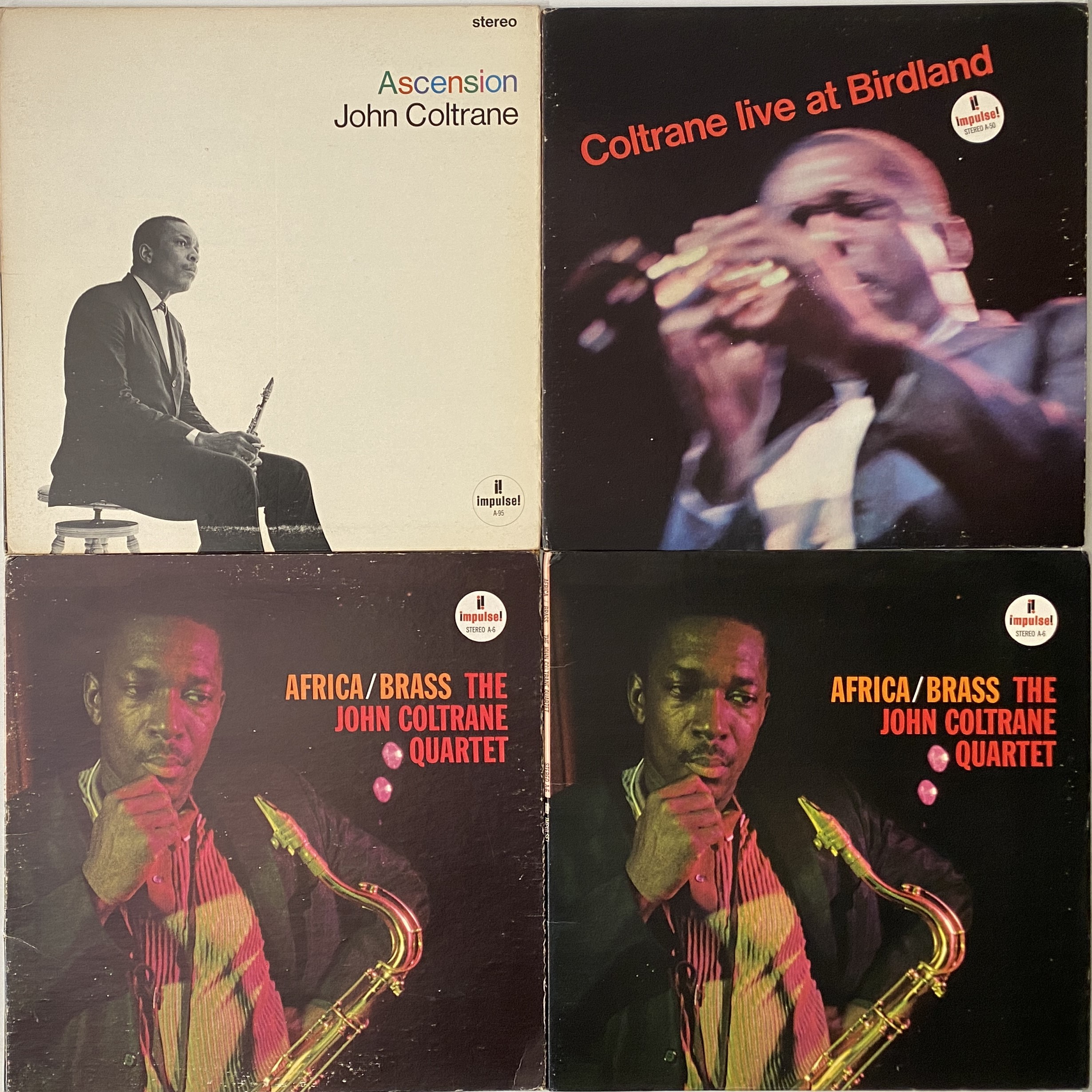 Lot 41 - JOHN COLTRANE - IMPULSE LABEL LP PACK