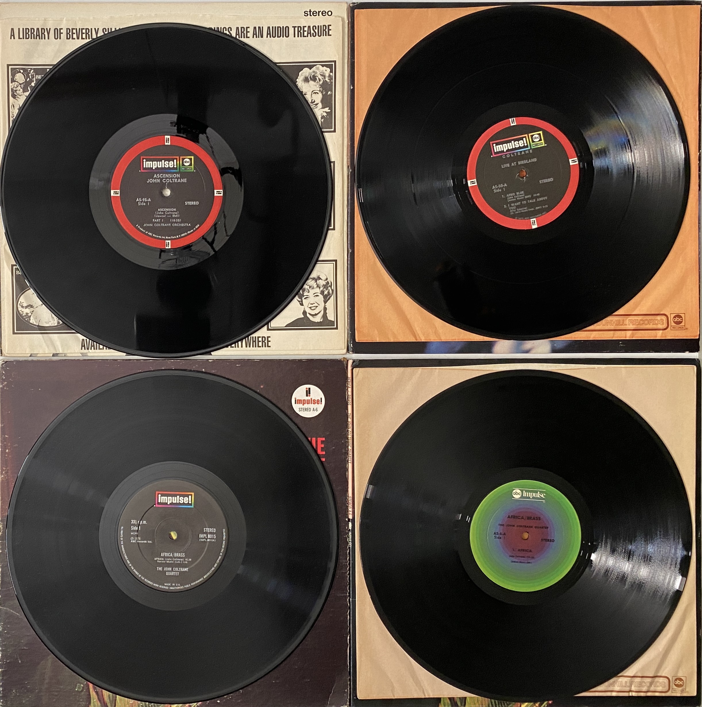 Lot 41 - JOHN COLTRANE - IMPULSE LABEL LP PACK