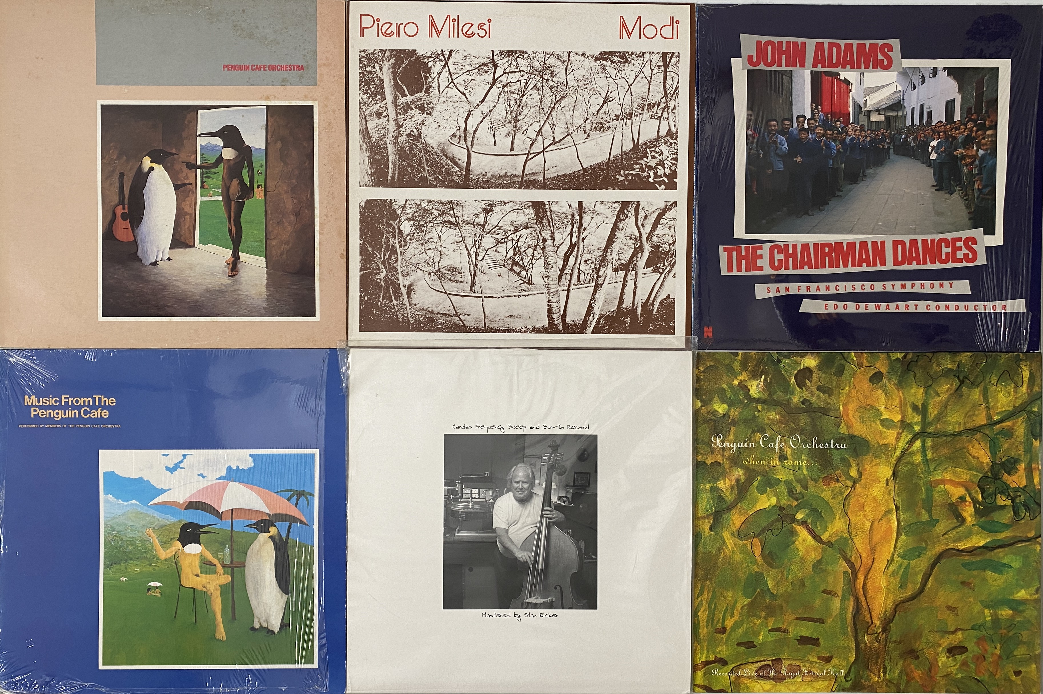 Terry Riley Autograph Lot 43 - TERRY RILEY AND RELATED LP COLLECTION