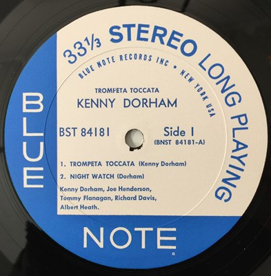 Lot 47 - KENNY DORHAM - TROMPETA TOCCATA LP (US STEREO - BLUE NOTE - BST 84181)