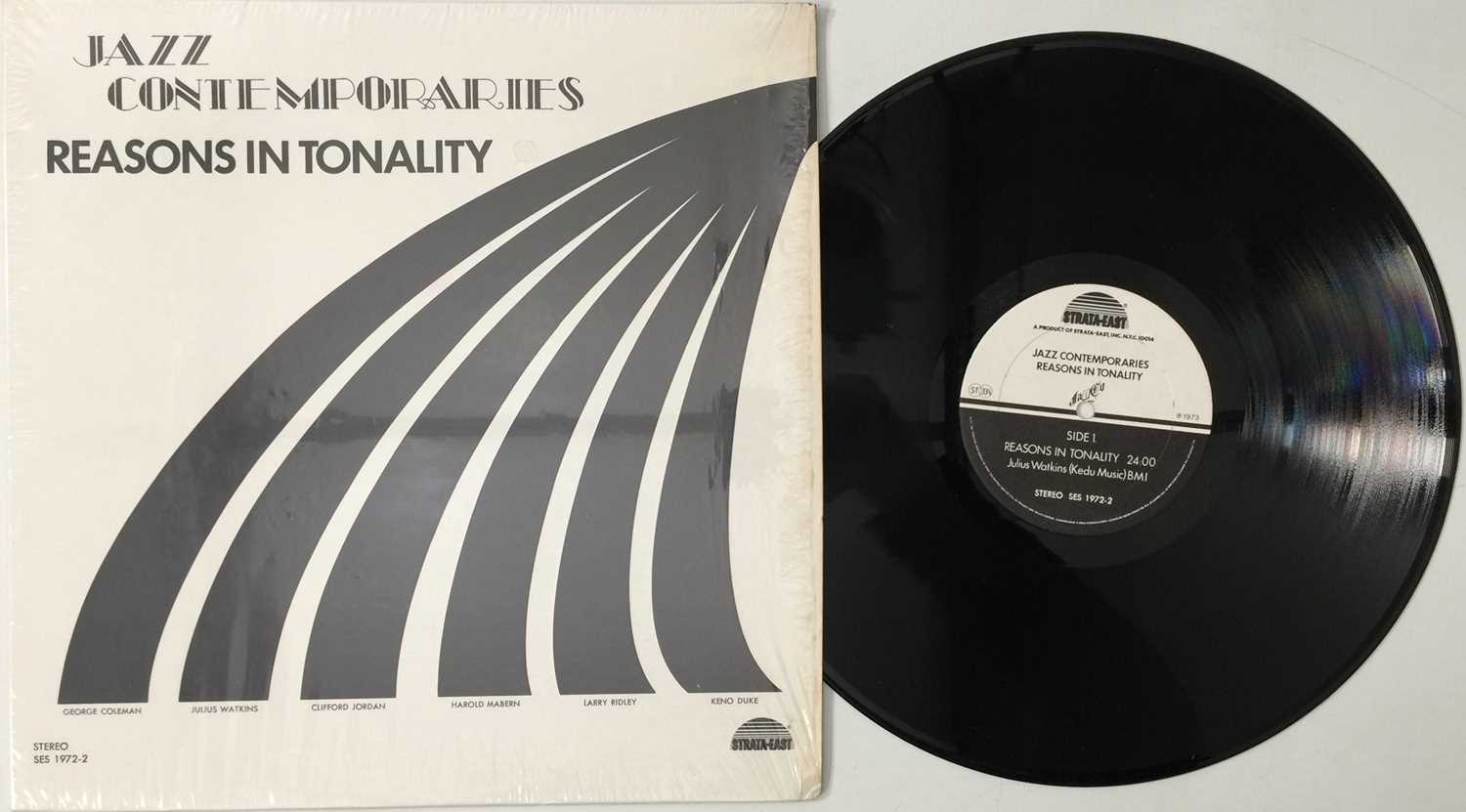 Lot 52 - JAZZ CONTEMPORARIES - REASONS IN TONALITY LP (US REPRESS - STRATA-EAST - SES 1972-2)