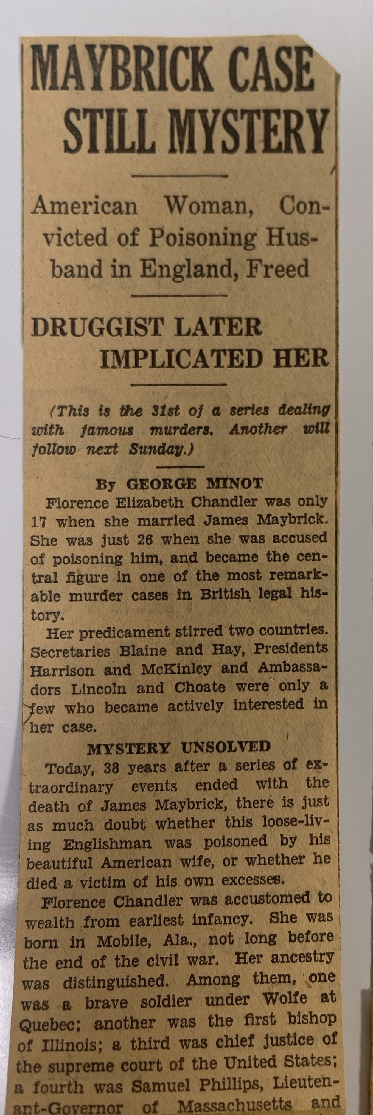 Lot 77 - JACK THE RIPPER / CRIME INTEREST - A