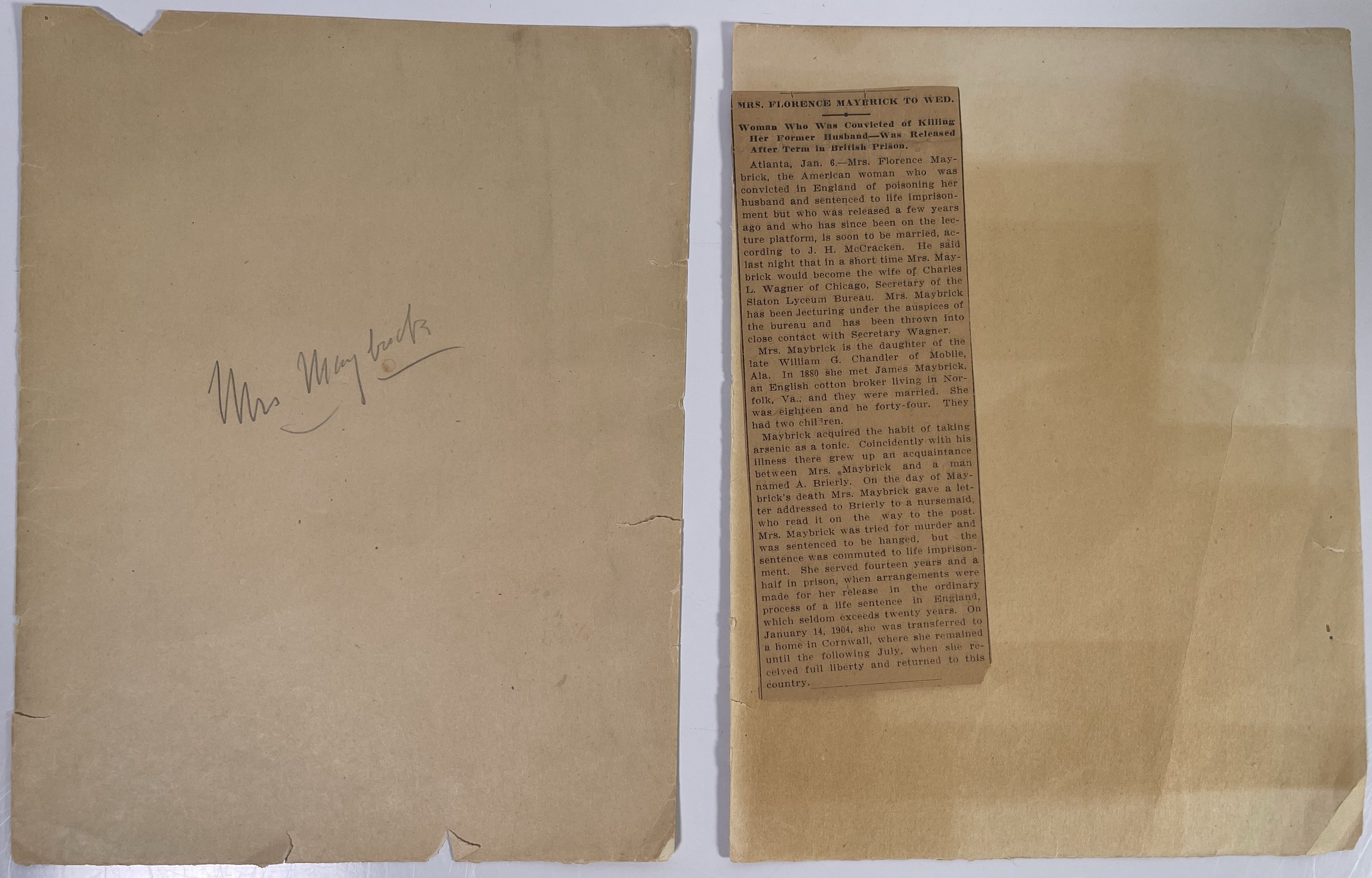 Lot 77 - JACK THE RIPPER / CRIME INTEREST - A