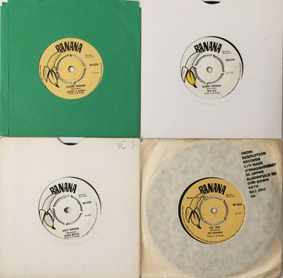 Lot 113 - BANANA RECORDS - 7" PACK