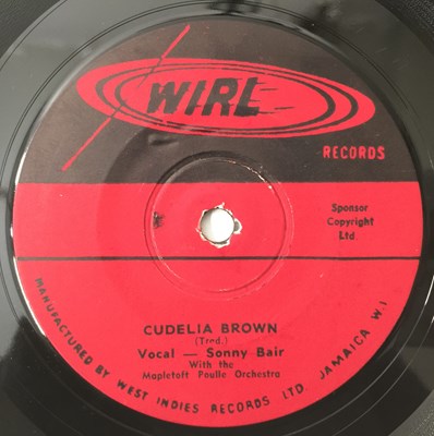 Lot 114 - SONNY BAIR WITH THE MAPLETOFT POULLE ORCHESTRA - BREAK THESE CHAINS/ CUDELIA BROWN 7" (JAMAICA ORIGINAL - WIRL RECORDS)