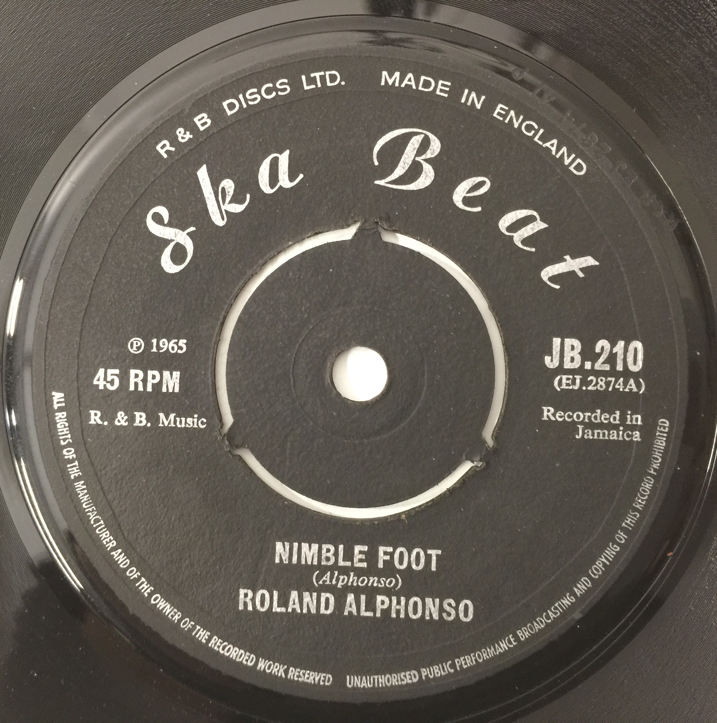 Lot 116 - ROLAND ALPHONSO/ ANDY & JOEY - NIMBLE FOOT/