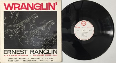 Lot 121 - ERNEST RANGLIN TRIO - WRANGLIN' LP (UK ORIGINAL - ISLAND RECORDS - ILP 909)