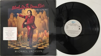 Lot 122 - MICHAEL JACKSON - BLOOD ON THE DANCE FLOOR/ HISTORY IN THE MIX LP (EUROPEAN ORIGINAL - EPIC - 487500 1)