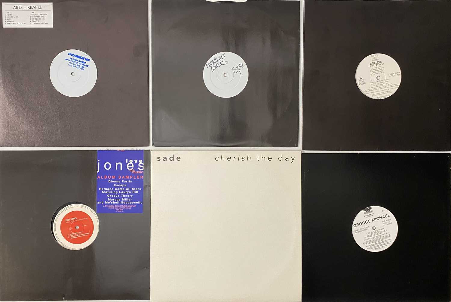 Lot 124 - SOUL/ STREET SOUL/ R&B - LP SAMPLERS/ PROMOS