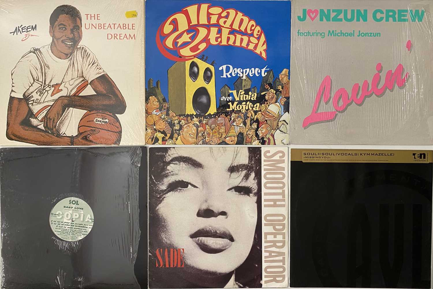 Lot 93 - 80s / 90s / 00s - SOUL / FUNK / HIP HOP / R&B