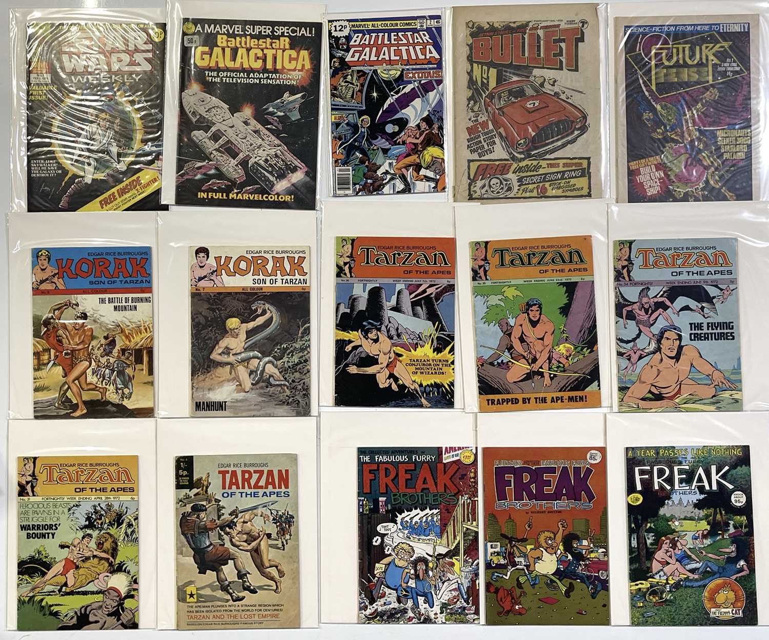 Lot 53 - TV AND FILM-RELATED COMICS INC STAR WARS.