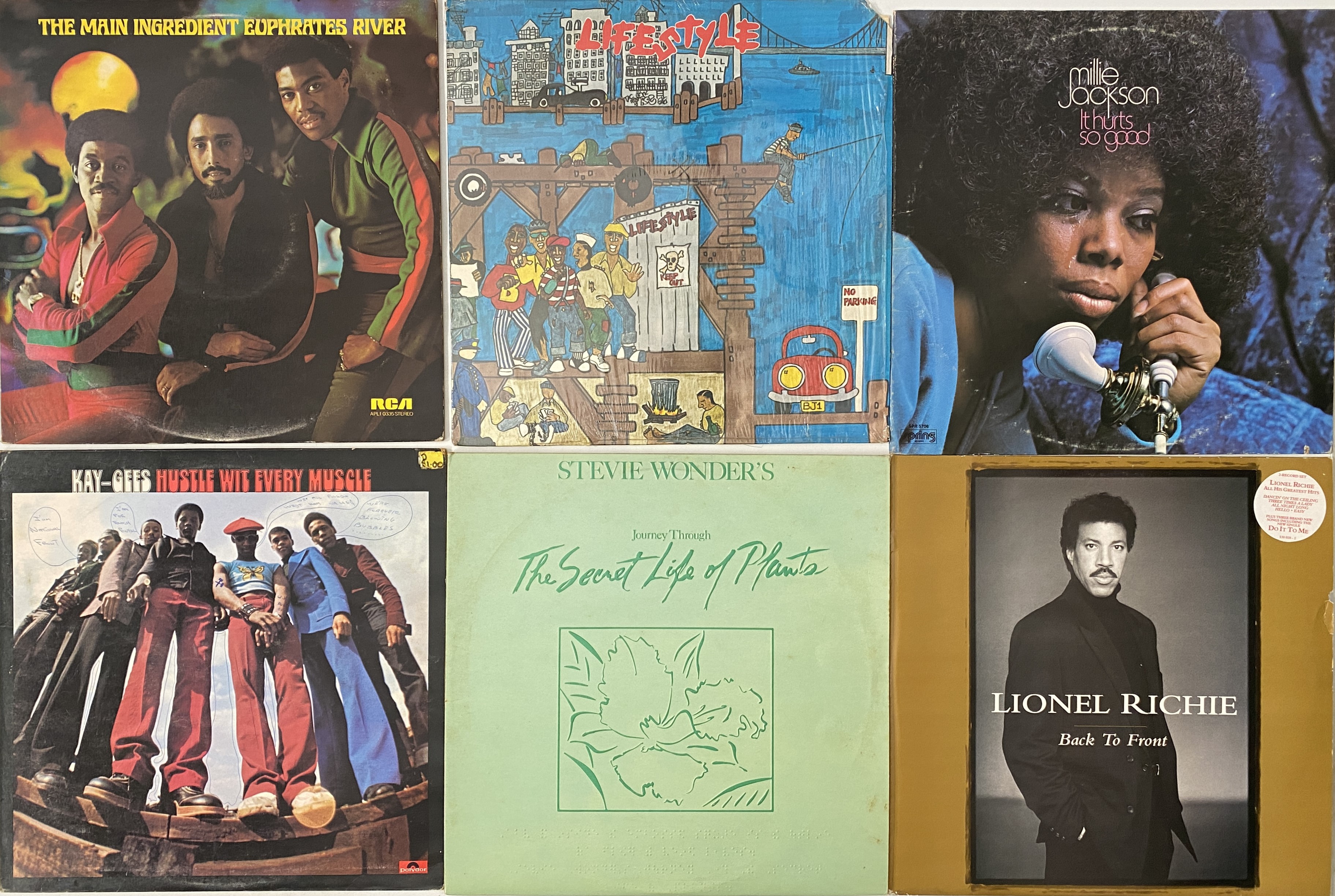 Lot 98 SOUL / FUNK / DISCO LPs
