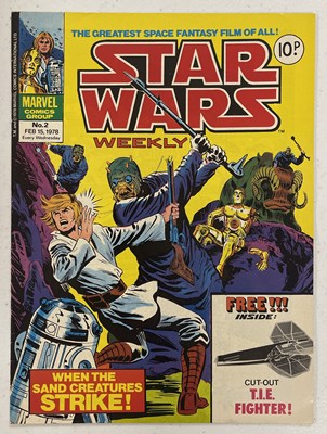 Lot 54 - TV AND FILM COMIC COLLECTION - SOME FIRST ISSUES INC STAR WARS.