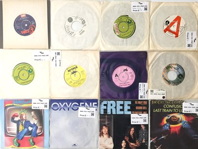 Lot 127 - HEAVY/ CLASSIC/ FOLK - ROCK 7" COLLECTION