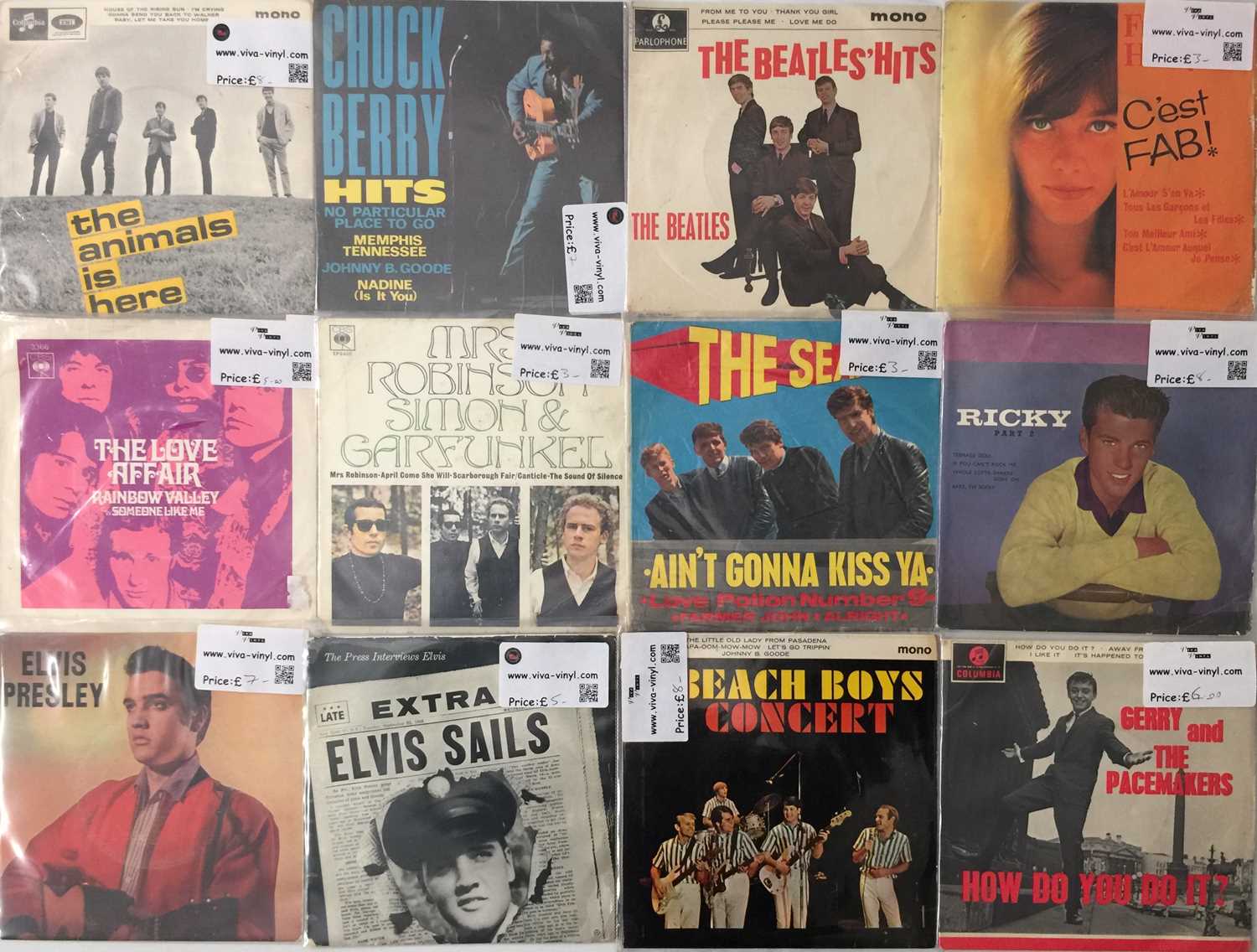 Lot 129 - 60s/ ARTISTS - 7" COLLECTION